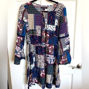 New Look - Patchwork Dress - Size M - Gently Worn